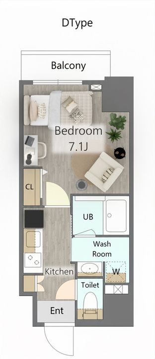 Alivis東京尾久 Alivis東京尾久の間取り