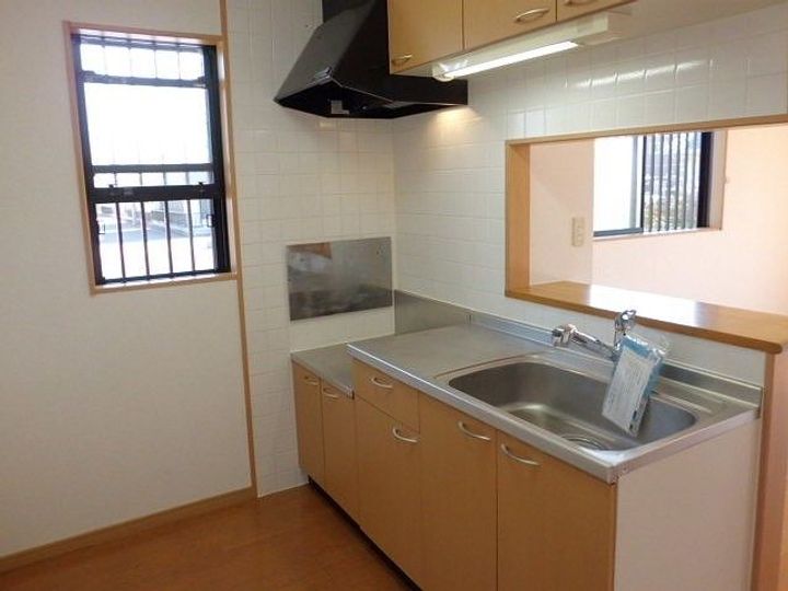 岐阜県大垣市墨俣町二ツ木(アパート)の賃貸物件のキッチン