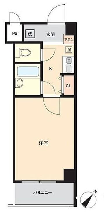 マリオン屋島東の間取り