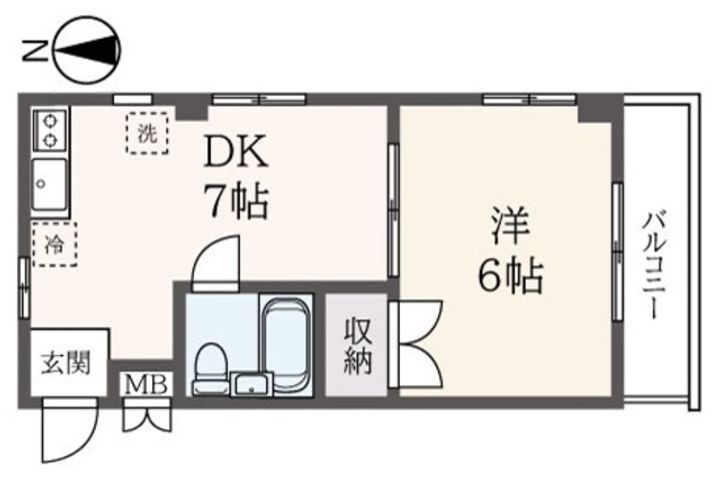 プラド鷺沼の間取り