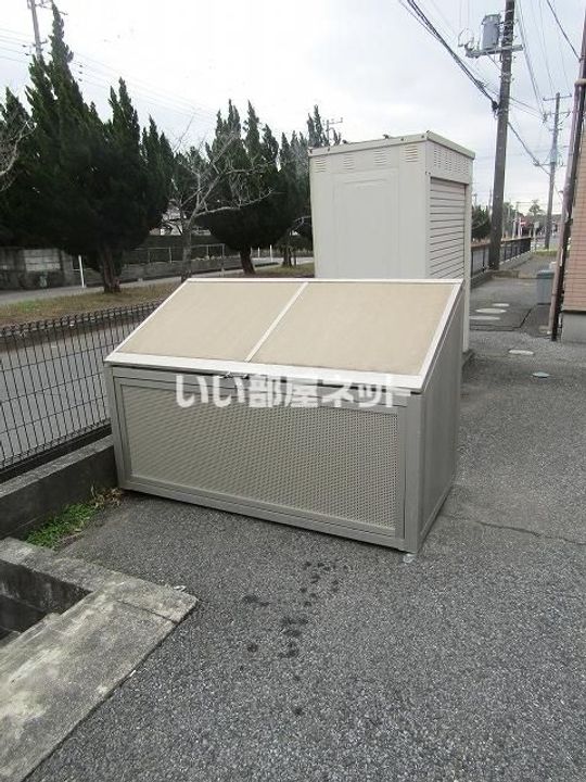 パークハイツA棟の地図