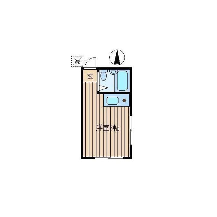 東京都新宿区上落合3(アパート)の賃貸物件の間取り