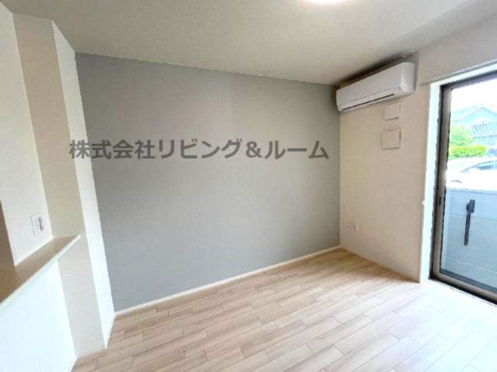 茨城県稲敷郡阿見町大字若栗(アパート)の賃貸物件の居間