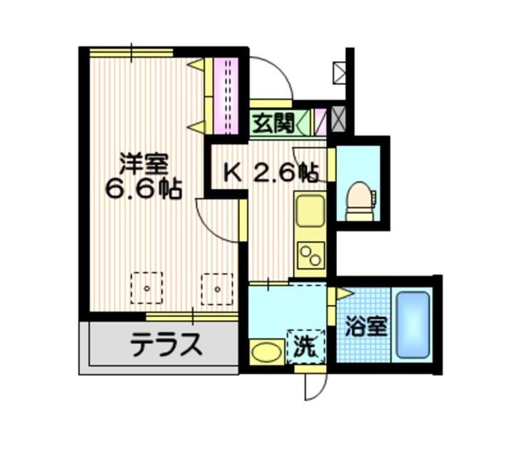 エリゼの間取り