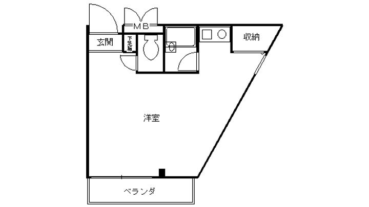 ドーム1番館の間取り