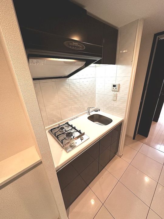 大阪府大阪市東成区中本3(マンション)の賃貸物件のキッチン