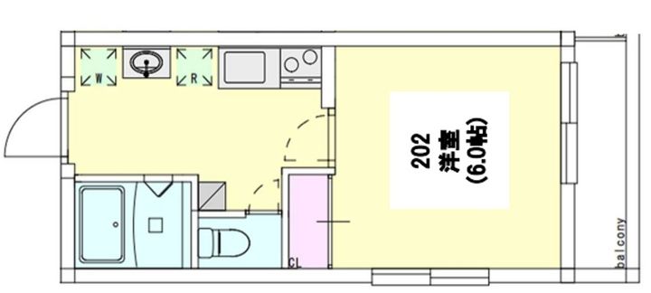 ラペ戸越公園の間取り