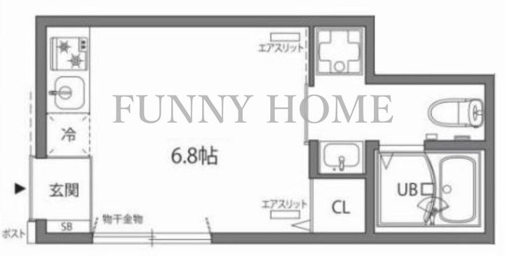 東京都世田谷区南烏山4(アパート)の賃貸物件の間取り