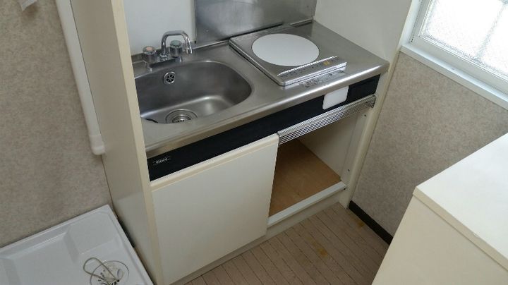 神奈川県川崎市中原区上小田中7(アパート)の賃貸物件のキッチン