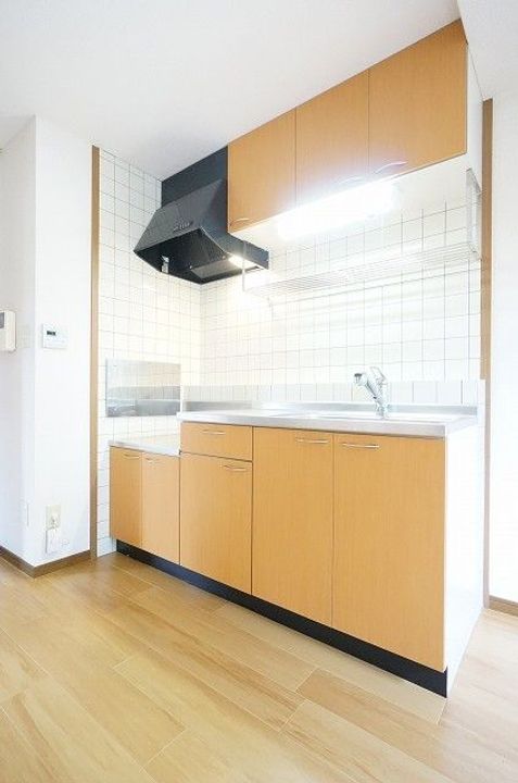 福島県郡山市久留米1(アパート)の賃貸物件のキッチン