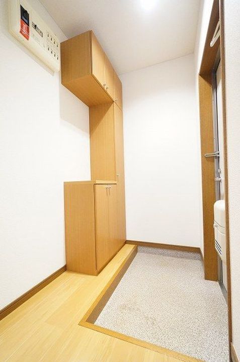 福島県郡山市久留米1(アパート)の賃貸物件の玄関