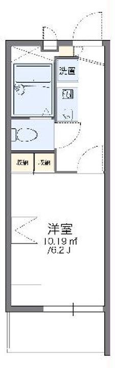 レオパレスM1の間取り
