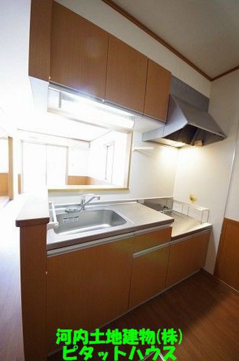 ブラン・ノワールAのキッチン