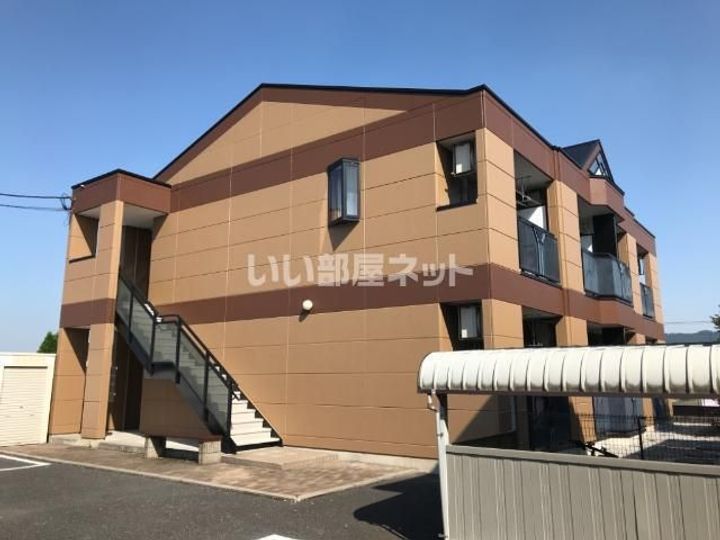 栃木県佐野市高萩町(アパート)の賃貸物件の外観