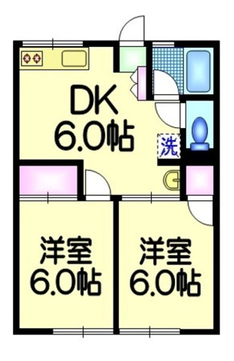 シティハイム アバンテの間取り