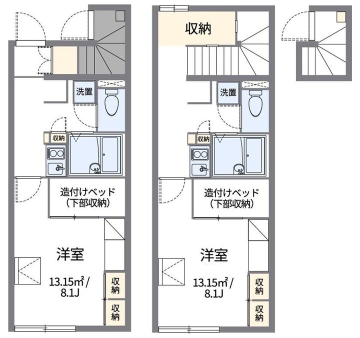 レオパレスコンファーレ神栖IIの間取り