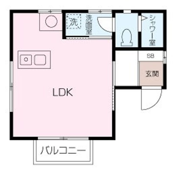 メゾンクレサンスの間取り