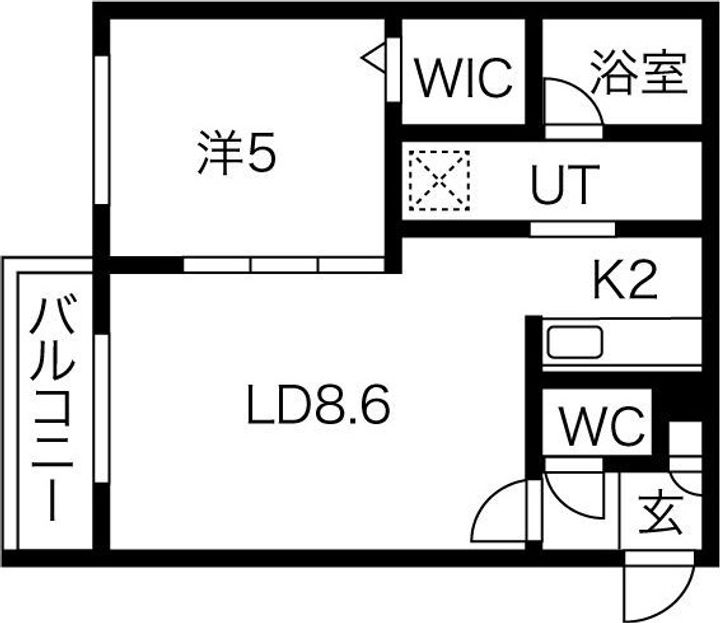 Reve北広島の間取り