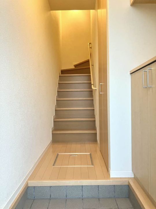 シャーメゾン モモ   A棟の玄関