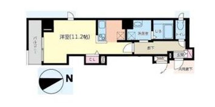 フィオーレ品川の間取り