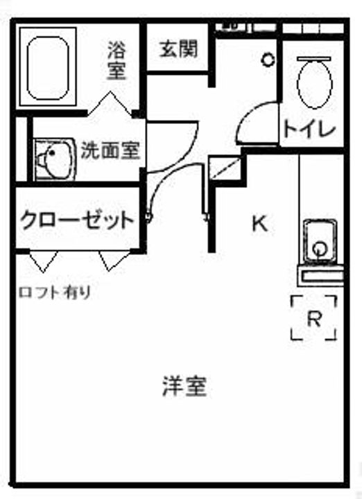 ジュリエットMISAWAの間取り