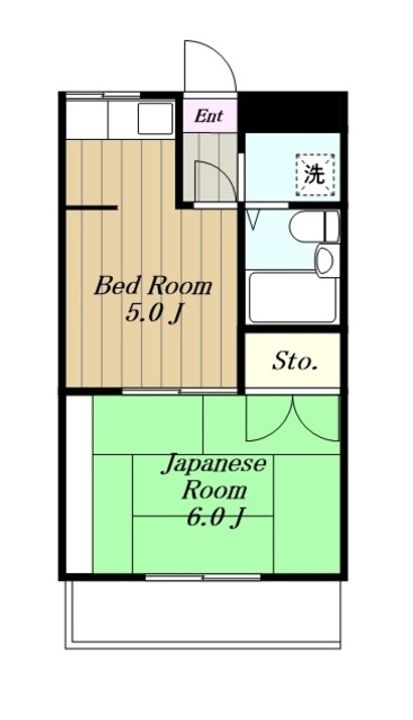 ベルハイツ大谷の間取り