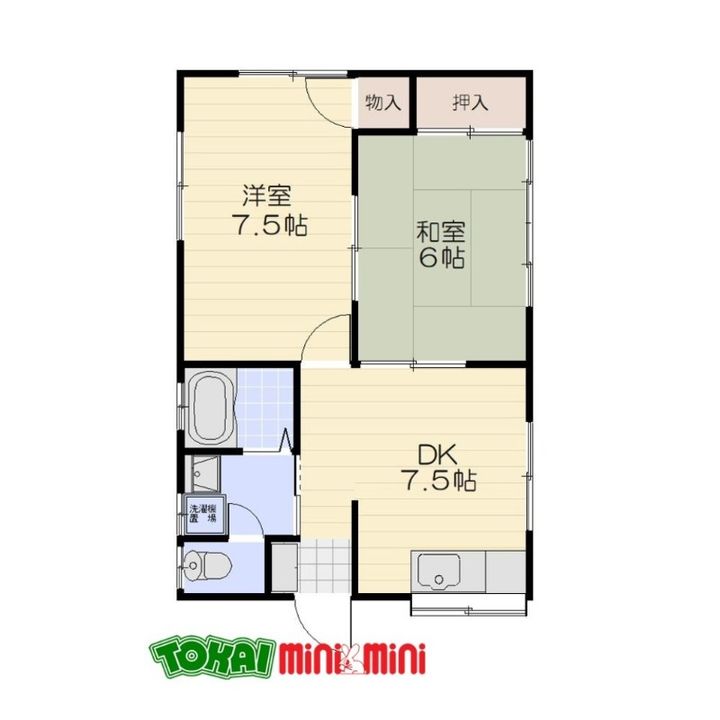 三重県松阪市荒木町(一戸建)の賃貸物件の間取り