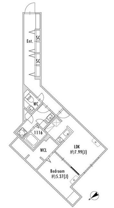 GRANPASEO下北沢の間取り