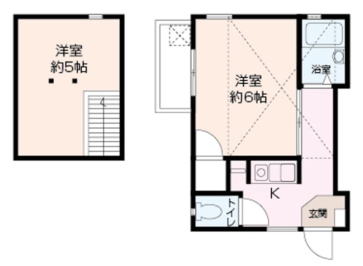 コーポ浜口の間取り