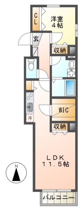 VILLA FIUMEの間取り