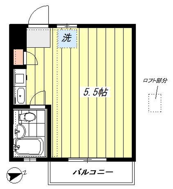 パークサイド矢来37の間取り