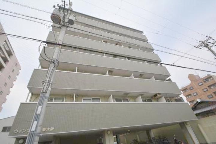 ウイングコート東大阪の外観