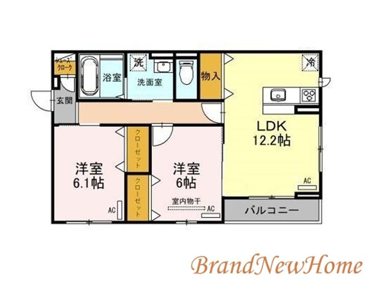 ルーチェ キタイチの間取り