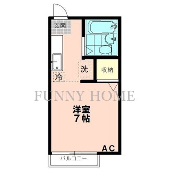 東京都世田谷区桜上水3(アパート)の賃貸物件の間取り