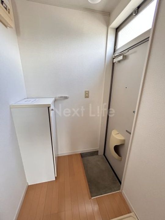 コーポ羽衣の玄関