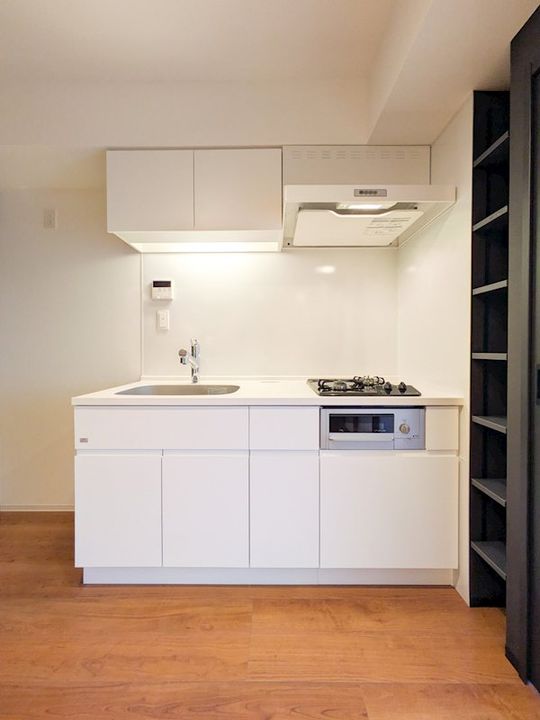 東京都新宿区左門町(マンション)の賃貸物件のキッチン