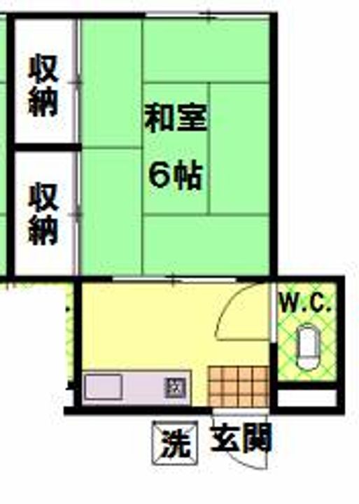 光荘の間取り