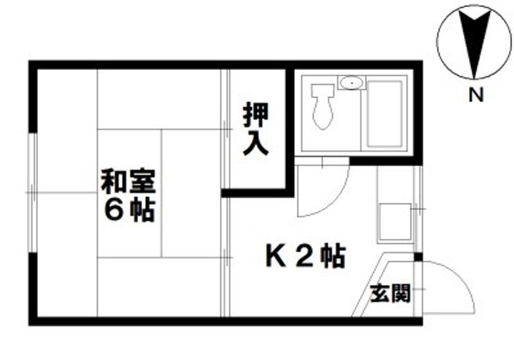 アイハイツの間取り