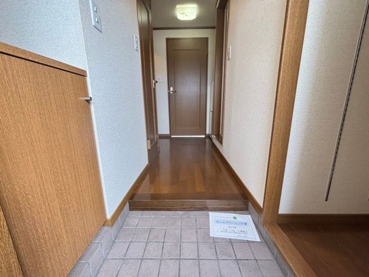 キャッスル九品寺の玄関