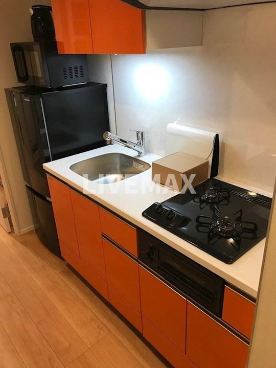 千葉県千葉市中央区中央3(マンション)の賃貸物件のキッチン