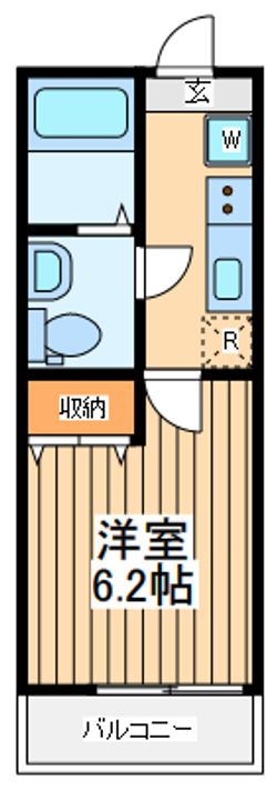 神奈川県川崎市麻生区片平3(アパート)の賃貸物件の間取り