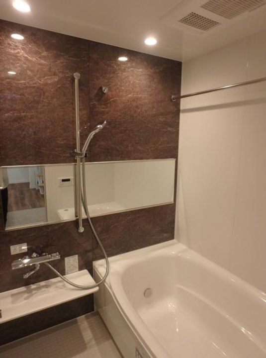 東京都新宿区下落合4(一戸建)の賃貸物件の風呂