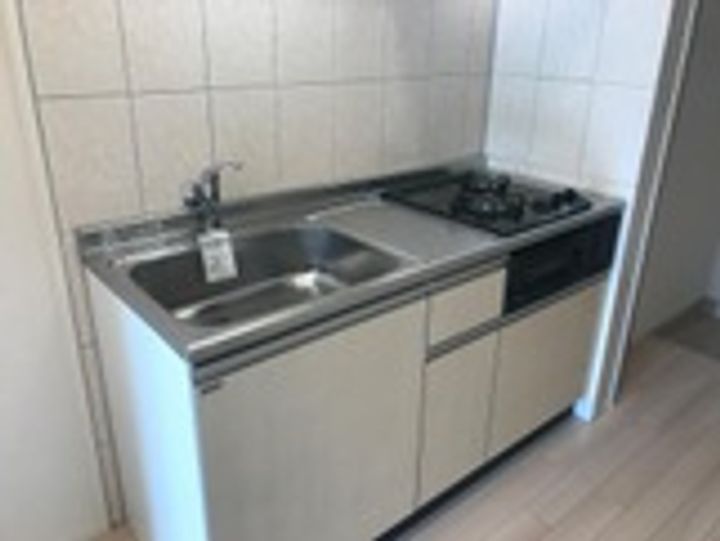 熊本県熊本市西区蓮台寺1(アパート)の賃貸物件のキッチン