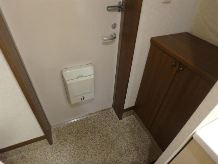 山形県山形市馬見ケ崎2(アパート)の賃貸物件の玄関