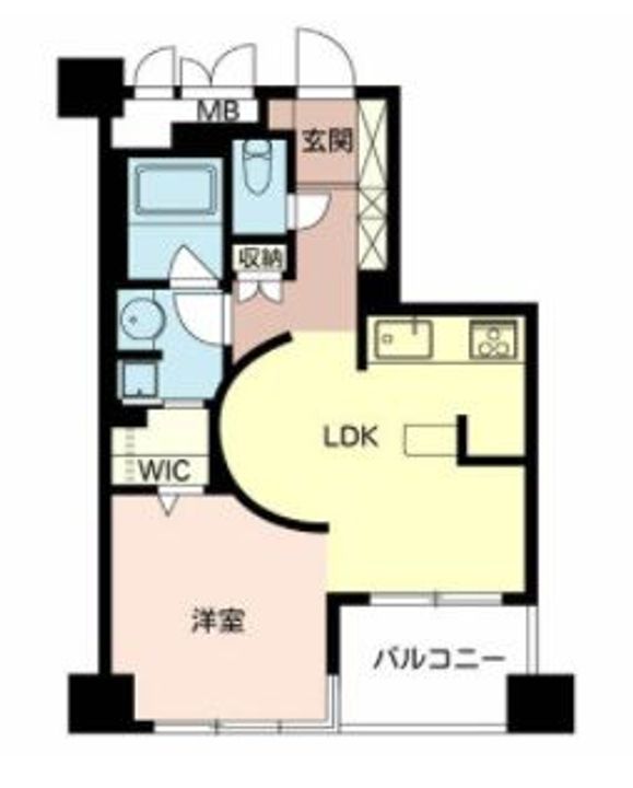 エスティメゾン上町台の間取り