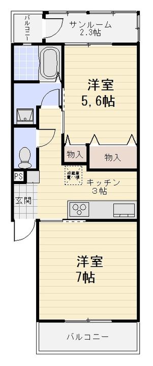 ITOマンションの間取り