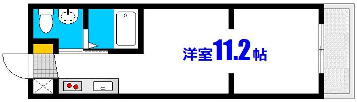 グラバーヒル尾長東の間取り
