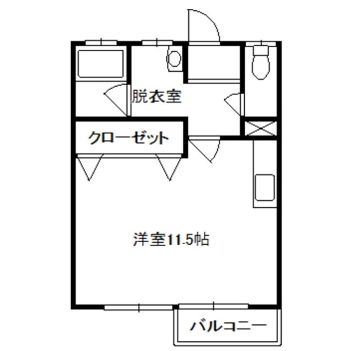 ニュータウン大雄Dの間取り