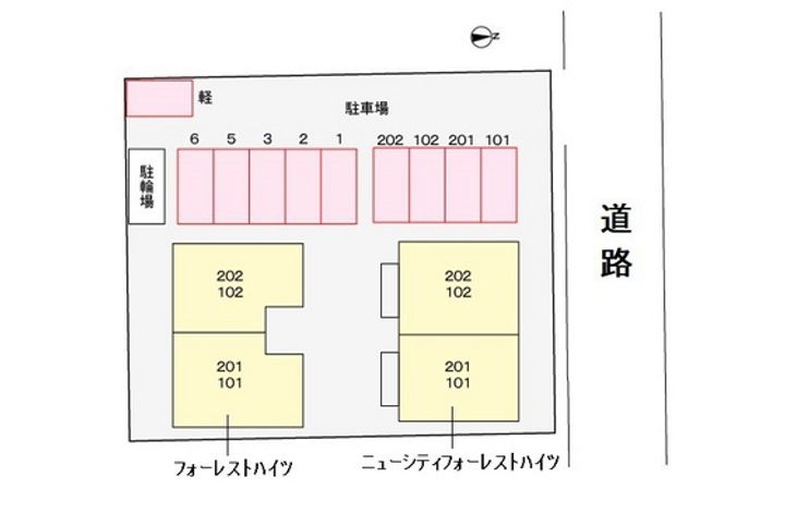 フォーレストハイツの内装