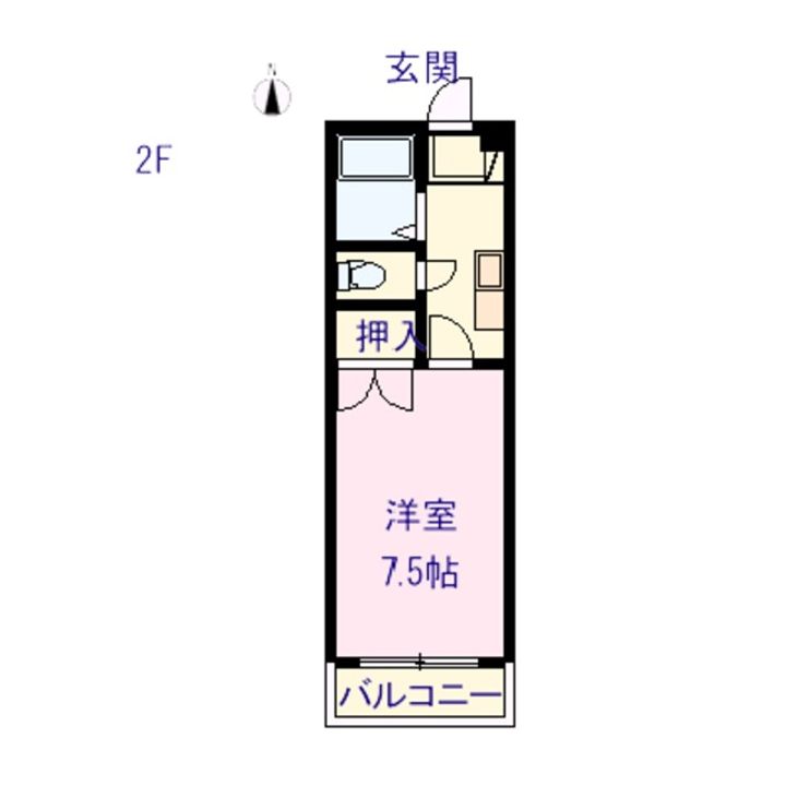 セシルハイツの間取り